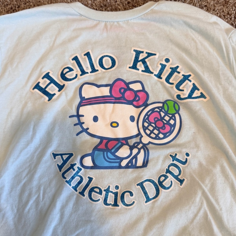 Hello Kitty girls Athletic T-Shirt size large - Picture 5 of 7